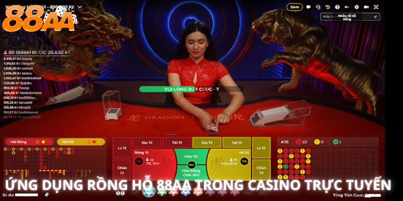 Ứng Dụng Rồng Hỗ 88aa Trong Cá Cược Casino Trực Tuyến