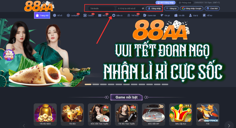 Bước 1: Truy cập Trang Web Chính Thức